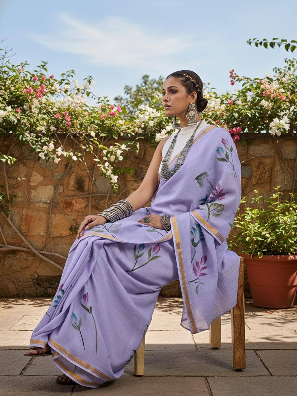 Vastra pujya panihari Designer saree wholesalers in Gujarat